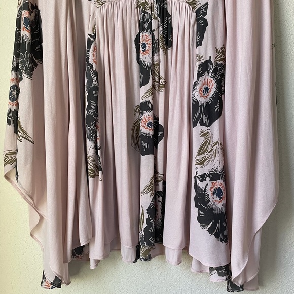 Free People Light Pink Floral Dress - Picture 4 of 9